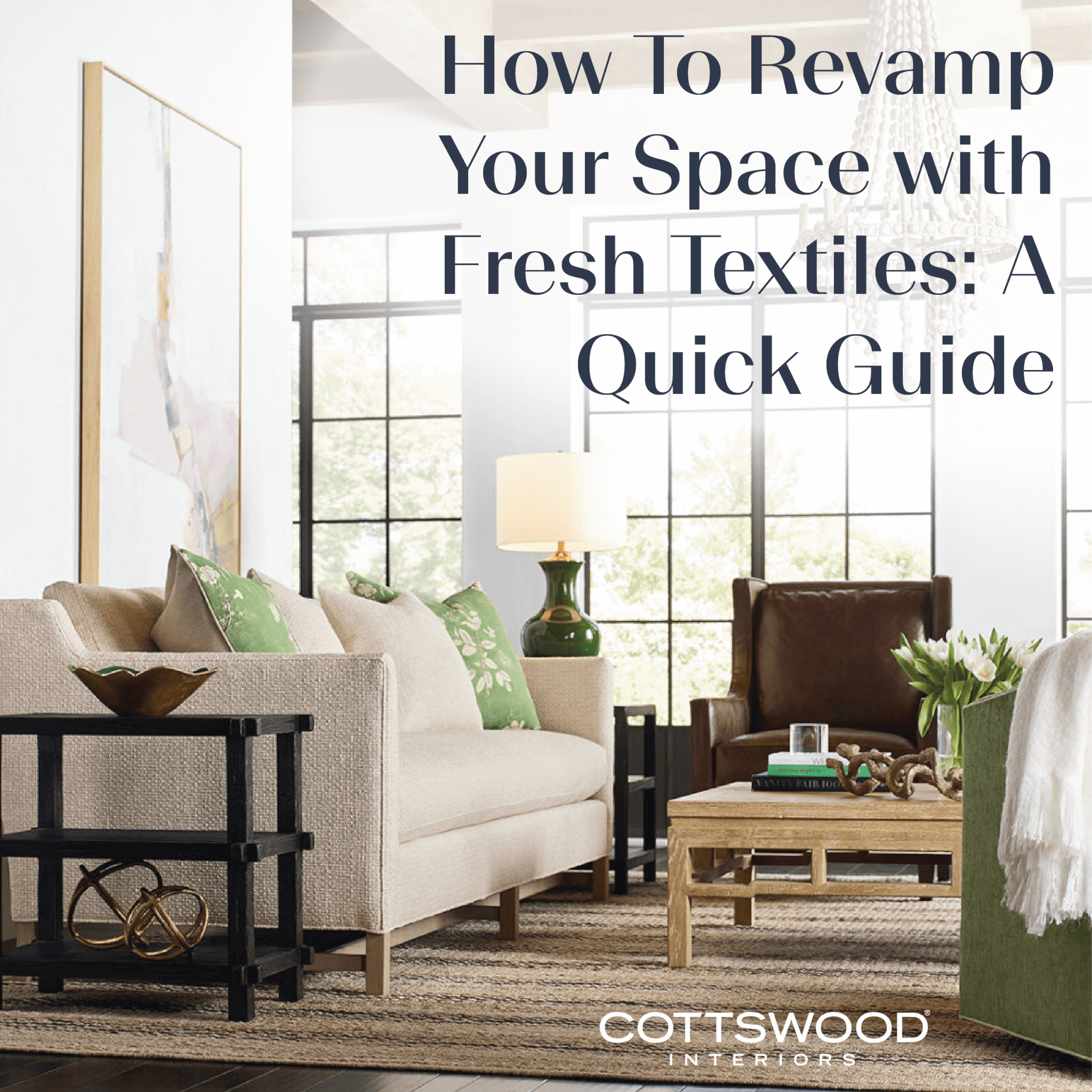 Revamp your space with fresh textiles
