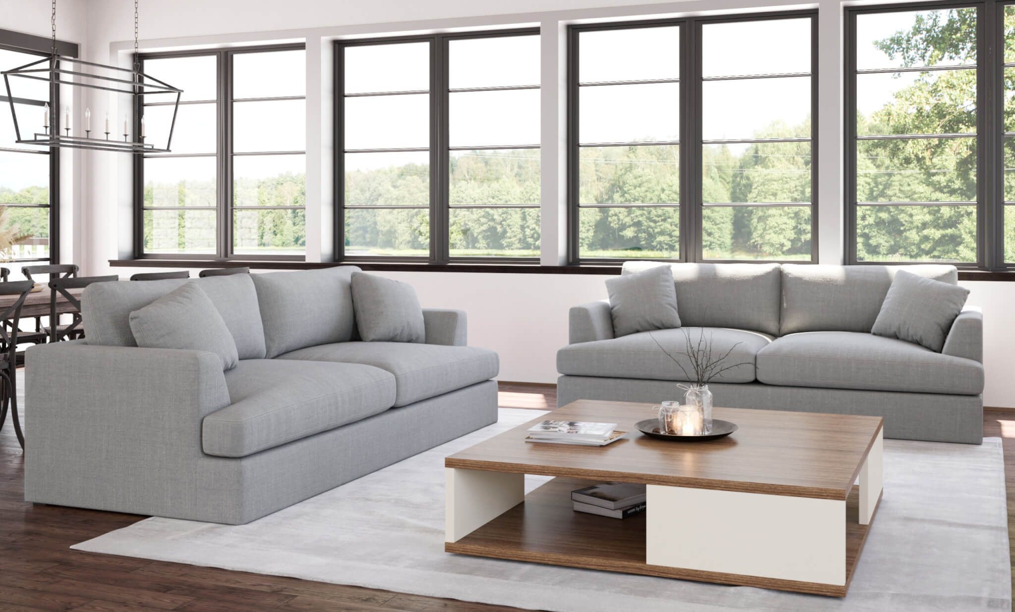 Neville Grand 2 Seat Love Seat Cottswood 0977