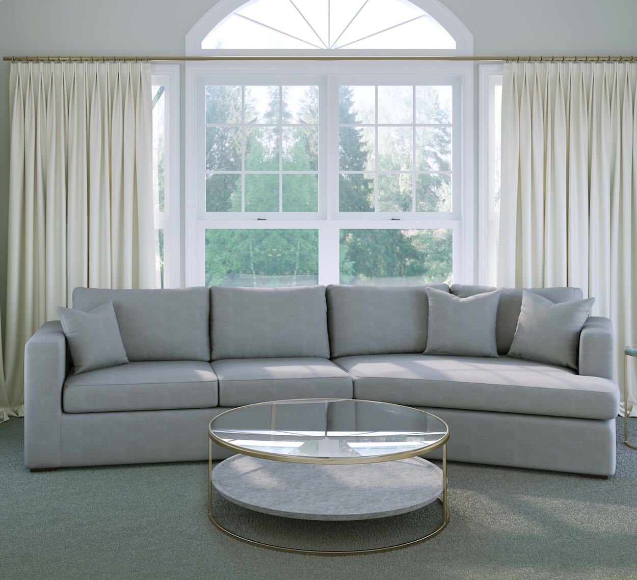 Neville Grand 2 Seat Love Seat Cottswood 0977