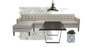 Ainsley sectional by American Leather and Versailles Dining Table by Nuevo. Available at Cottswood Interiors
